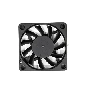 6010 60 millimetri 60x60 Silenzioso Di Scarico Mini DC 12V Elettrico di Ventilazione Fan 60x60x10mm