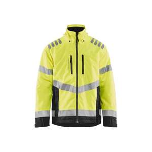 BLAKLADER - 478019773399XXXL Chaqueta de concha forrada ligera Hi-vis Amarillo/Negro-EAN 7330509655559 ROPA DE TRABAJO DE 2017 - Product Image 1
