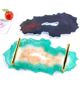 Silicone Coaster Fruit Plate DIY Crystal Epoxy Irregular Mould
