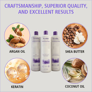 Tratamiento Capilar de <span class=keywords><strong>Keratina</strong></span> Brasileña Joynna, Solución Rápida para la Rotura del Cabello, Terapia Capilar Orgánica de Baja Absorción, Anticaspa y Nutritiva - Product Image 5