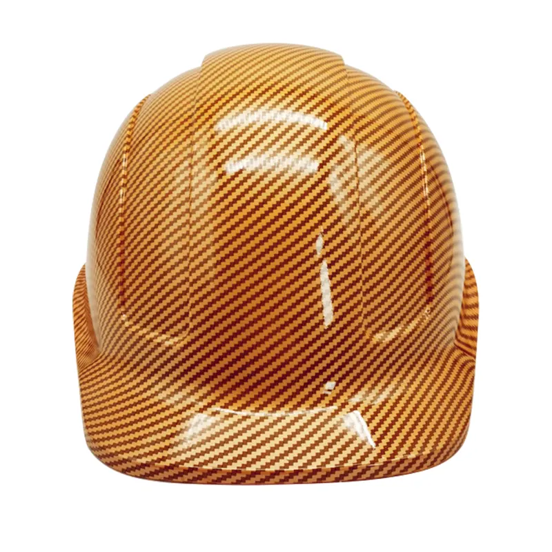 Rotary 6 Point Fixing Inner Lining Breathable ABS Safety Helmets Hard Hats With Reflection