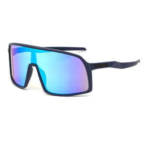Gafas de sol polarizadas a prueba de viento de estilo europeo personalizadas para hombres, ciclismo, pesca, deportes al aire libre, protección UV400. - Product Image 1