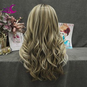 Evidenzia Futura parrucche per <span class=keywords><strong>capelli</strong></span> in fibra resistente al calore parrucca in fibra sintetica bionda miele <span class=keywords><strong>capelli</strong></span> sintetici Premium per <span class=keywords><strong>donna</strong></span> - Product Image 4