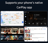 K8 MINI con cable a inalámbrico Carplay adaptador Dongle para Apple Caprlay y Android Auto 2 en 1 inalámbrico Carplay Mini Dongle adaptador