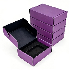 กล่องกระดาษแข็งรักษ์โลก กล่องสำหรับส่งของทางอากาศ สีตามสั่ง พร้อมแผ่น EVA ป้องกันในตัว กล่องไปรษณีย์ลูกฟูก - Product Image 5