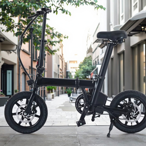 Bicicletta Elettrica Pieghevole da 16 Pollici, 250W 36V, in Lega di Alluminio, Batteria al Litio, Motore Brushless, Freni a Disco, 3 Velocità, Impermeabile, per Città <span class=keywords><strong>e</strong></span> <span class=keywords><strong>Gravel</strong></span> - Product Image 2