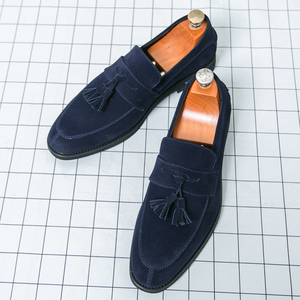 Sepatu Kulit Formal Pria Ukuran Besar untuk Pesta Pernikahan Musim Panas, Model Loafer Ujung Runcing, Gaya Fashion Musim Gugur - Product Image 6