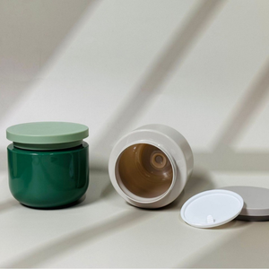 Vente en gros Bouteilles PET givrées à large ouverture 50g-80g Crème 200g-300g Grand pot 500g Réservoir de fond de cire pour <span class=keywords><strong>film</strong></span> capillaire Shampooing Lotion <span class=keywords><strong>Eau</strong></span> - Product Image 5