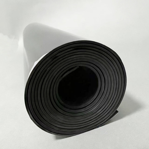 Film de protection ignifuge noir 1,9 mm, grade V0, feuille de silicone en rouleau, forme personnalisée - Product Image 1