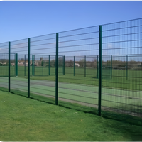 Panel de Valla de Seguridad con Certificación CE 868 con Malla de 50x100 mm para Patio de Recreo