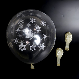 Ballons en latex de 12 pouces à motif <span class=keywords><strong>girafe</strong></span>, 100 par couleur par paquet, imprimés vache, flocon de neige, feuille, thème zoo, décoration d'anniversaire - Product Image 6