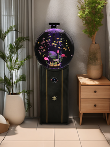 Groot Indoor Nieuw Acryl <span class=keywords><strong>Aquarium</strong></span> Met Filter Box Milieuvriendelijk Plastic <span class=keywords><strong>Aquarium</strong></span> Voor Woonkamer Studeervloer Indoor Decoratie - Product Image 6