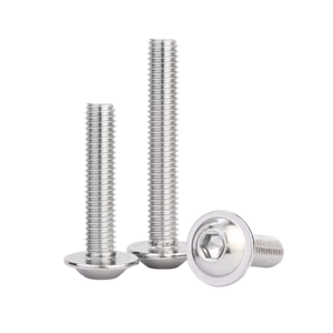 Gr10.9 ổ cắm mặt bích nút vít ISO 7380 M3 M4 M5 M6 M8 M10 Oxit Đen Mặt bích nút Đầu ổ cắm vít - Product Image 5