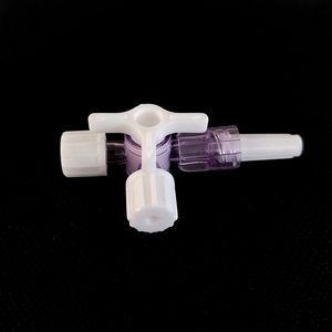 PC PP Luer صمام محبس الحنفية البلاستيك 2 طرق 3 طرق أنثى إلى ذكر البلاستيك محبس الحنفية Luer - Product Image 1