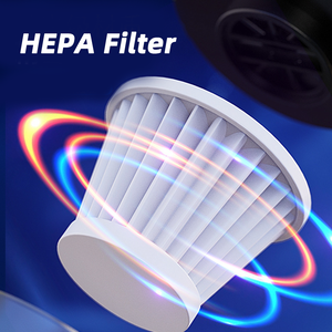 ミニコードレス高ポータブルパワー掃除機ワイヤレス充電式パワフルなハンドヘルドダストカー家電 - Product Image 6