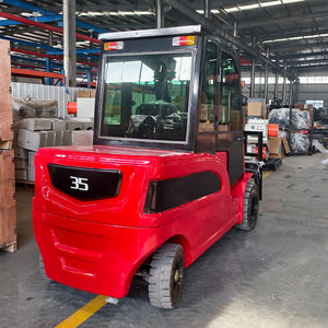 Mini chariot élévateur électrique avec chargeur de batterie, utilisation tout-terrain, à vendre - Product Image 2