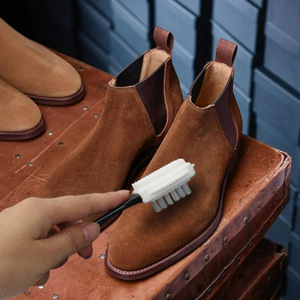 Brosse de nettoyage 3-en-1 portable pour chaussures en nubuck et daim, gomme à effacer pour cuir et daim - Product Image 2