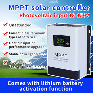 핫 세일 화이트 100A MPPT 태양광 충전 컨트롤러 리튬 배터리 활성화 기능 포함 - Product Image 4