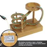 Machine à mouvement perpétuel d'art cinétique, jouet de bureau, circuit de billes anti-stress, décoration de bureau, cadeau, vente en gros OEM