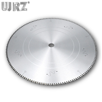 Lame de scie anti-lifting en carbure soudé au laser de qualité industrielle 160T 405mm avec revêtement au nitride pour la découpe de plaques extra-longues, réduit les vibrations