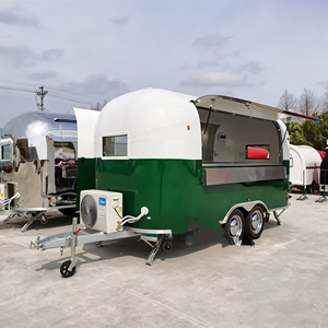 Nouvelle remorque alimentaire mobile carrée en aluminium personnalisée et camion pour la vente de bonbons et de chips - Product Image 2