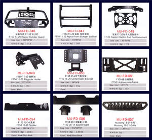 MUSUHA Pour <span class=keywords><strong>Ford</strong></span> <span class=keywords><strong>Raptor</strong></span> F150 F250 350 <span class=keywords><strong>450</strong></span> Multifonctionnel Rouleau Bar 2015 2016 2017 2018 2019 2020 pièces de Mise À Niveau - Product Image 6