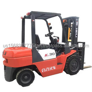 Montacargas Diésel Usado Heli de 3 Toneladas, Modelo 2024, Altura de Elevación de 3 m, con Motor Japonés Nissan ISUZU Mitsubishi o Motor Chino - Product Image 1