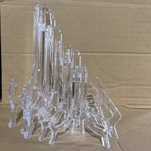 Soportes acrílicos con bisagras metálicas para revistas, teléfonos móviles, tabletas, libros, marcos de fotos, marcos de relojes, cuencos, platos y - Product Image 3