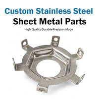 Service de fabrication sur mesure de pièces en acier inoxydable, aluminium et métal, pliage de précision, estampage
