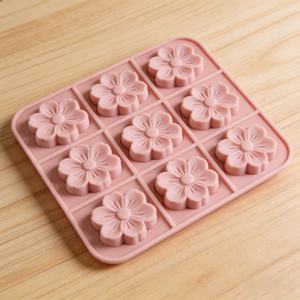 Molde de Silicona para Pastel con 9 Cavidades en Forma de Lazo y Flor, Ideal para Cocina y Pastelerías, Venta al por Mayor - Product Image 5