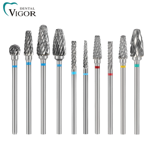 Juego de 10 fresas dentales de carburo de tungsteno de 2.35mm por caja para laboratorio dental - Product Image 4