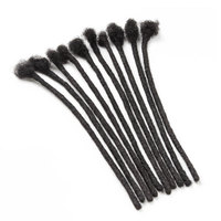 100% Afro Kinky Human Hair Dreadlock Extensions peuvent être blanchis et teints cheveux humains crochet tresse crochet serrures