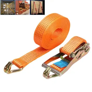 OEM ODM Factory 25mm 50mm <strong>Rachet</strong> Tie Down Buckle Less Belt Quick Release Light Duty Ratchet Strap - Product Image 5