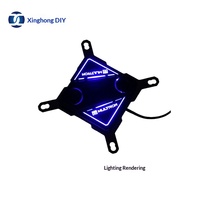 Module de dissipation thermique à eau pour processeur Intel MULTRON, modèle 001, 12V, sans ventilateur, fabriqué en Chine