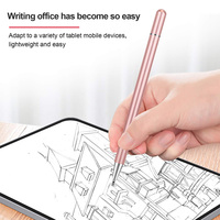 Stylet métallique avec logo personnalisé, capuchon magnétique, conception anti-appui sur la paume, stylet tactile actif pour iPad et Android