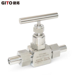 Vanne à aiguille soudée en acier inoxydable 316L pour tuyau haute pression, connecteur à tête sphérique à raccord lâche, vanne à aiguille de haute qualité - Product Image 3