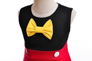 Robe de princesse sirène pour enfants, costume de cosplay d'anniversaire Thème Neige Belle, inspiré des films et séries TV, jupe pour bébés filles, Mickey - Product Image 4