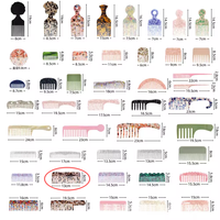 Nouveauté Newyeah : Miroir de maquillage carré pliable, fait main, en acétate, écologique, antistatique, de qualité supérieure