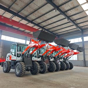 รถตัก4X4ล้อลากขนาดเล็กแบบไฮดรอลิกเต็มหน้า910 920ตีนตะขาบมีแกนปั๊มเครื่องยนต์ - Product Image 5