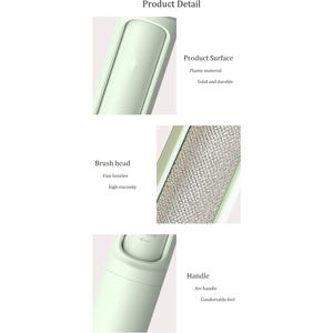 Cepillo de rodillo reutilizable autolimpiante personalizado al por mayor para mascotas, cepillo para perros, removedor de pelo para gatos, cepillo de rodillo para pelusas - Product Image 3