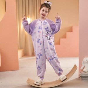 <span class=keywords><strong>Pigiama</strong></span> Invernale Intero per Bambine con Fodera <span class=keywords><strong>in</strong></span> <span class=keywords><strong>Pile</strong></span> Imbottito, Sacco a Pelo Anti-calcio, Abbigliamento da Casa per Donne - Product Image 1
