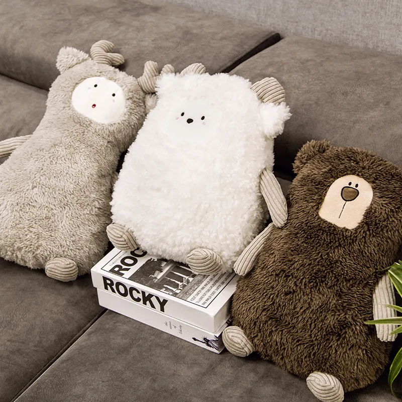 חדש עיצוב רך ממולא צבי כבשים BearJungle בעלי החיים צעצוע קטיפה בעלי החיים כרית לילדים שינה ומחבקת