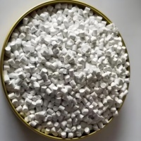 Masterbatch Titanium Dioksida 40%-50% dengan Rasio Tambahan 2% Warna Putih Pearlescent untuk Pigmen Mutiara