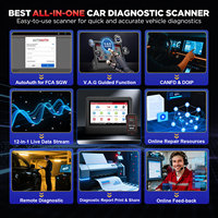 Escáner Automotriz LAUNCH X431 PRO V5.0 Elite con Control Bidireccional y Conector DBSCAR VII, 2 Años de Garantía