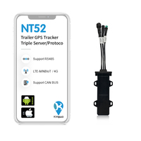 Rastreador GPS para Vehículos con Cableado, Compatible con Interfaz Extendida RS485, con Sensor de Temperatura