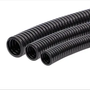 Manufacturer Split PE Corrugated Flexible Conduit/Wire Loom Pipe/Split Corrugated Flexible Conduit