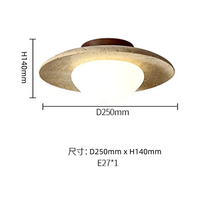 Lustre LED Wabi-Sabi japonais en travertin, moderne, portable, réglable en hauteur, pour salon, blanc chaud, sans fil