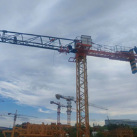 Pièces détachées pour grue à tour 6T Flattop Topless : Moteur RC, Section de mât, Interrupteur de fin de course, Convertisseur de fréquence pour grue à grimpement interne