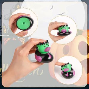 2 Inch Assorted Themed Rubber Ducks Evil Funny <b>Bath</b> Ducky Toy Decoration for Halloween Party Favors - Product Image 3