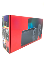 Nouvelle console de jeu OLED 32 Go avec manettes bleu néon et garantie internationale de 12 mois
